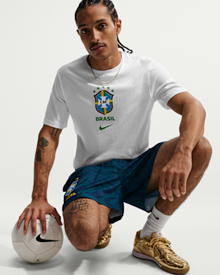 Brazil Men's Nike Soccer T-Shirt. Nike.com